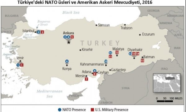Türkiye'de kaç ABD üssü var, neredeler?
