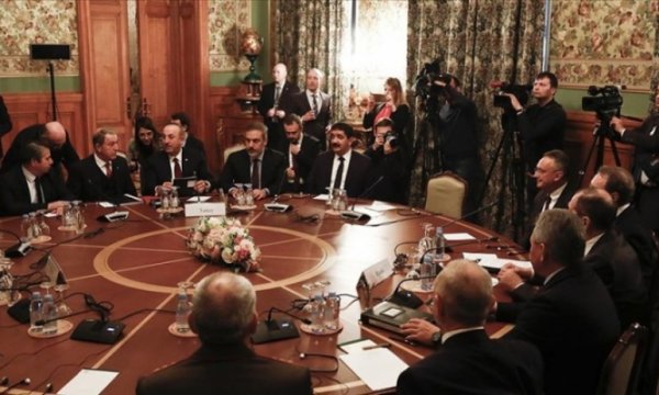 Moskova’da Suriye-Rusya-Türkiye Toplantısı