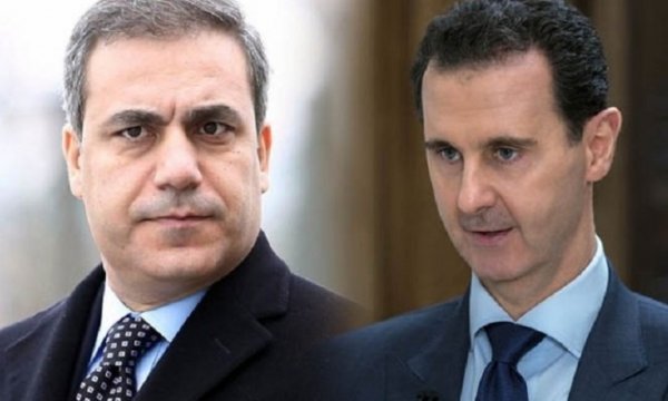 Üst düzey ilk resmi temas: Hakan Fidan, Suriyeli mevkidaşıyla görüştü