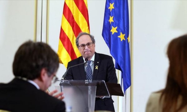 Katalonya Başkanı Quim Torra'nın milletvekilliği düşürüldü