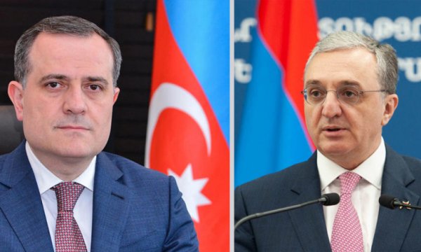 Azerbaycan ve Ermenistan Dışişleri Bakanları, Moskova'da