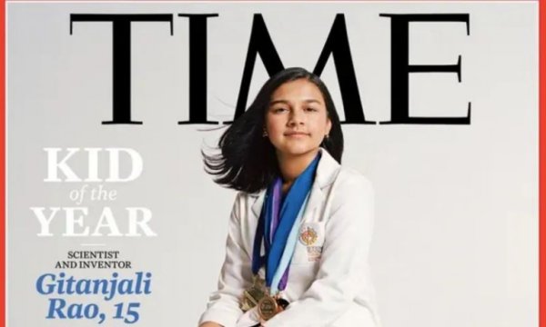 Time dergisi 'Yılın Çocuğu'nu seçti: Mucit Gitanjali Rao