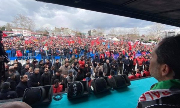 Sakarya’da ‘Seninleyiz Kudüs’ mitingi