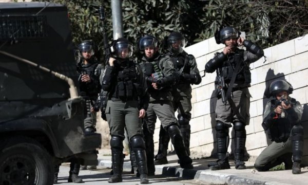 Siyonist İsrail güçleri, Batı Şeria'daki protestoculara saldırdı