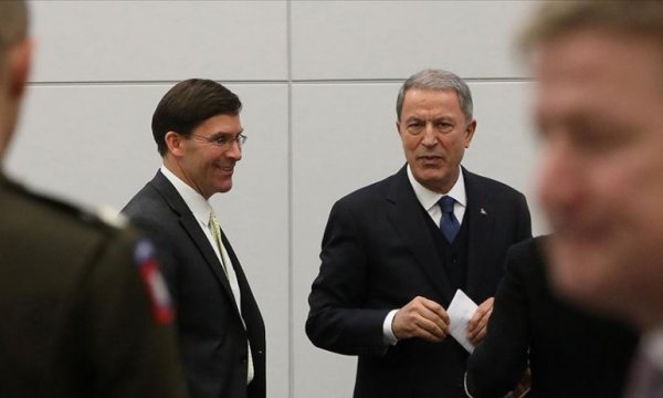 Hulusi Akar ABD'li mevkidaşı ile görüştü: ABD'li yetkililerin açıklamalarından memnunuz