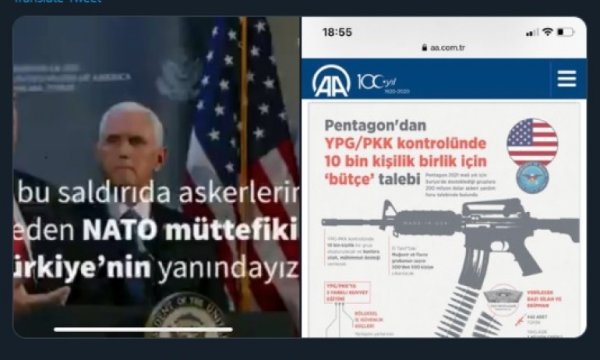  Rusya'dan ABD-Türkiye temasına tartışma yaratacak paylaşım