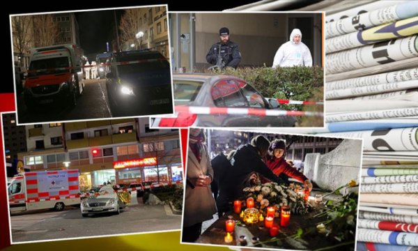 Almanya'nın çoğu Hanau’daki ırkçı saldırıyı 'terör' olarak nitelendirdi 