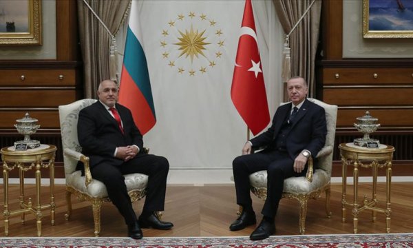Cumhurbaşkanı Erdoğan Bulgaristan Başbakanı Borisov'u kabul etti