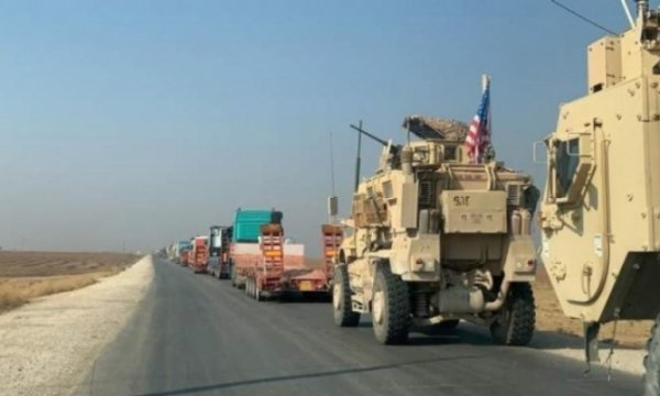 ABD Suriye'de yığınak yapmaya devam ediyor: 100 Kamyon daha