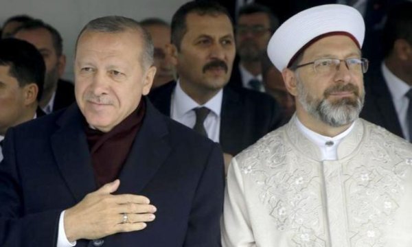 Erdoğan'dan Ali Erbaş ve hutbe açıklaması