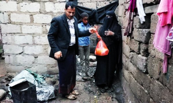 Avrupa Yetim-Der'den Yemenli mazlumlara iftar yemeği
