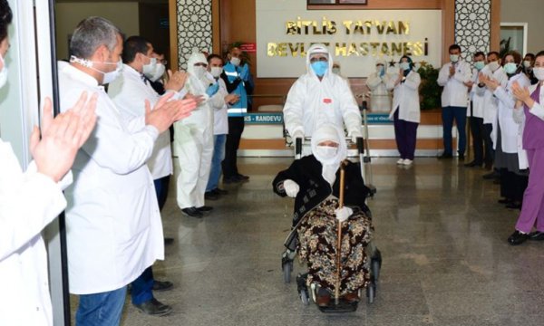 Kovid-19 tedavisi tamamlananların sayısı 90 bine yaklaştı