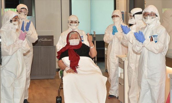 Türkiye'de Koronavirüste son 24 saat 57 vefat 1977 yeni hasta