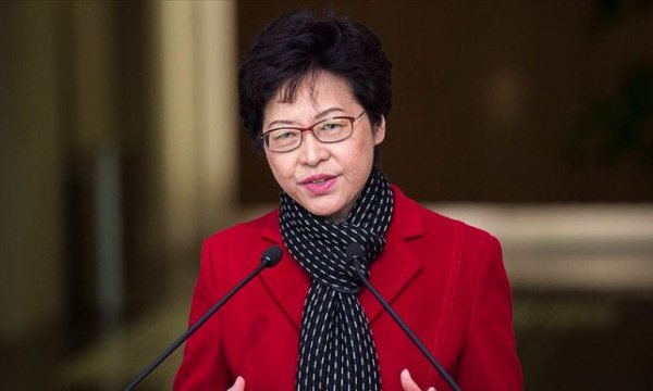 Hong Kong lideri Lam: Hong Kong kaotik bir çevreye dayanamaz