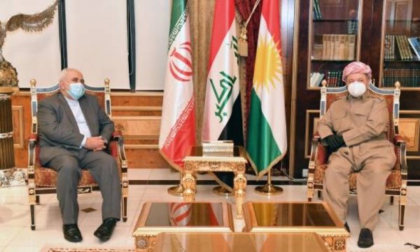 Mesud Barzani'den Zarif görüşmesine ilişkin açıklama