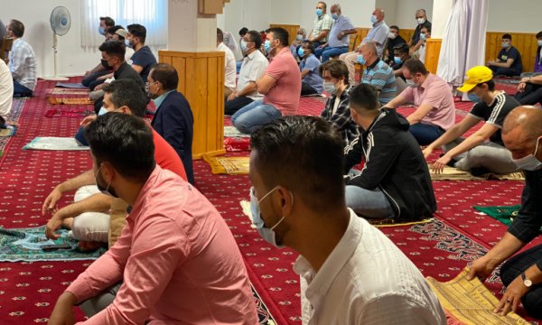Basel'de Kurban Bayramı sevinçle karşılandı