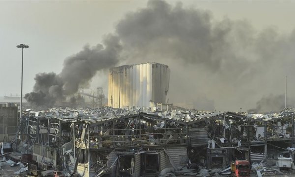 Beyrut'taki patlamada 2 bin 750 ton amonyum nitrat infilak etti 