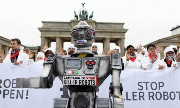 "Katil robotlar"a yasak talebi