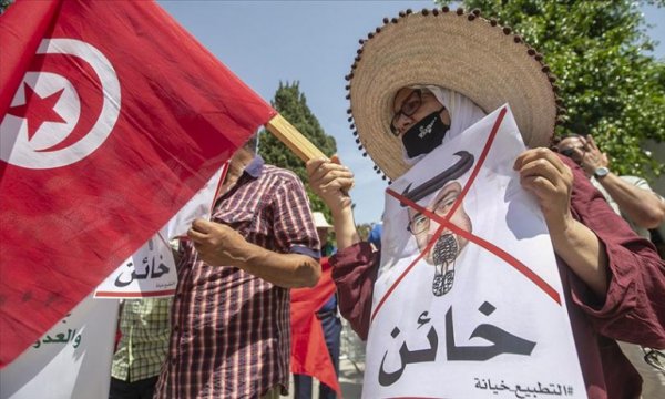 Nahda Hareketi, Tunus'ta İsrail ile normalleşme adımına verilen tepkiden memnun