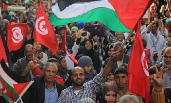 Tunuslular, BAE-İsrail anlaşmasını protesto ettiler