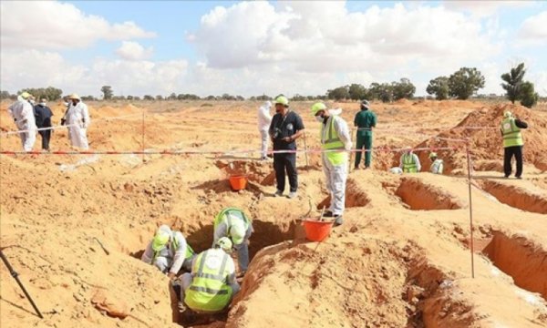 Terhune'de iki toplu mezar daha bulundu