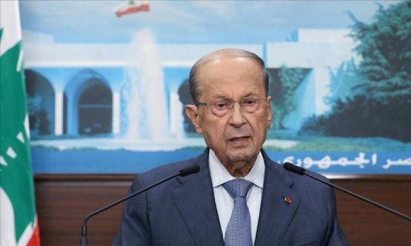 Lübnan Cumhurbaşkanı Avn ulusa sesleniş konuşması yaptı
