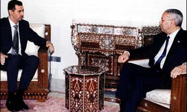 Powell ve Esad arasında geçen ilginç görüşme