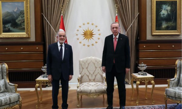 Karamollaoğlu-Erdoğan görüşmesinde neler konuşuldu?