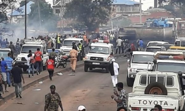Sierra Leone'deki patlamada ölü sayısı 131'e yükseldi
