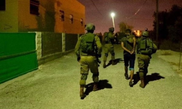 Siyonist İsrail askerleri Batı Şeria'ya saldırdı