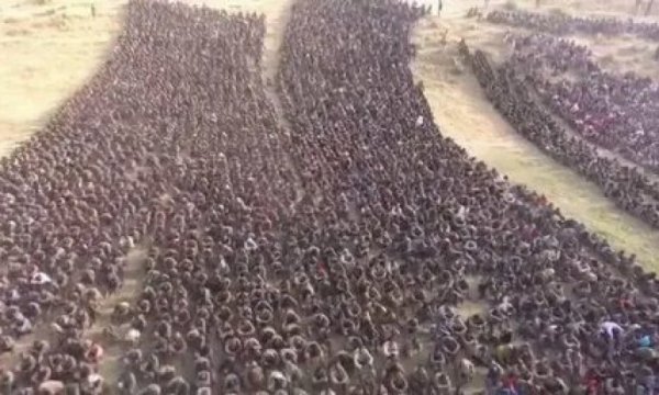 Sosyal medyada yayılıyor: Etiyopya'dan gündem olan görüntüler