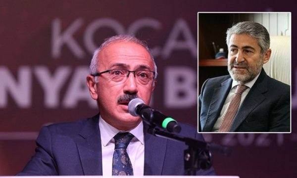 Lütfi Elvan bakanlıktan istifa etti, yerine Nureddin Nebati atandı