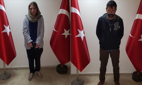 MİT'in operasyonuyla PKK/KCK'lı Pervin Arslan ile Emrah Adıgüzel Türkiye'ye getirildi