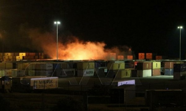 İsrail, Lazkiye Limanına hava saldırısı düzenledi