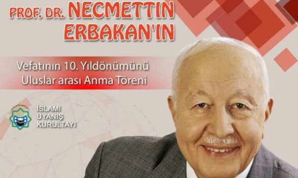 İran'da Milli Görüş lideri Necmettin Erbakan Hoca için anma programı