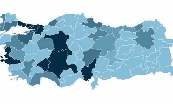 Türkiye'de 'normalleşmeye' en yakın ve en uzak iller