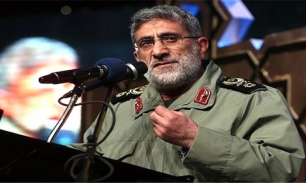 Kudüs Gücü komutanı tuğgeneral İsmail Kaani: Amerika'nın her tehdidini fırsata çevirdik