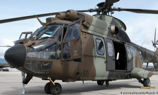 Bitlis’in Tatvan ilçesinde askeri helikopter düştü