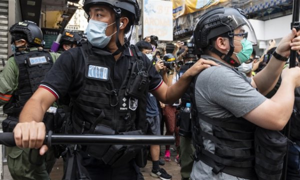 Çin'den ABD'ye "Hong Kong'a müdahale etmeyi bırakın" çağrısı