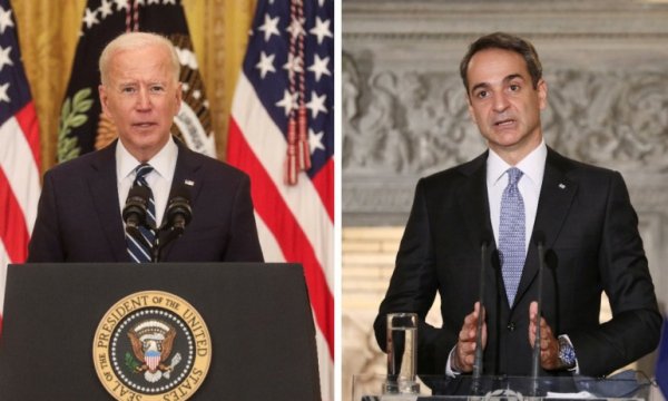 Biden ile Miçotakis görüşmesinde 'Doğu Akdeniz' mesajı