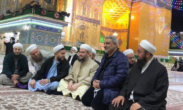 İsmailağa Cemaati kutsal ziyaretler için Irak'ta