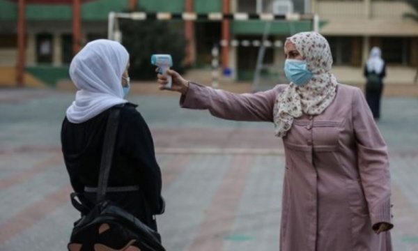 Filistin'de 2 bine yakın yeni vaka