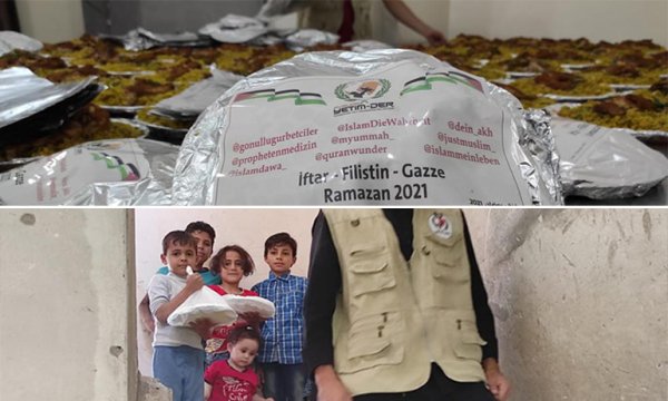 Avrupa Yetim-Der Filistinli yetim ve mağdurları yalnız bırakmıyor