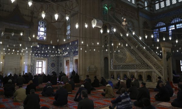 Cuma hutbesinde Mescid-i Aksa ve Kudüs'ün İsrail'in işgalinden kurtulması için dua edildi