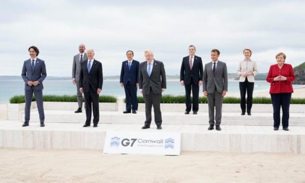 G7 Zirvesi 1 milyar doz aşı beklentisi ile başladı