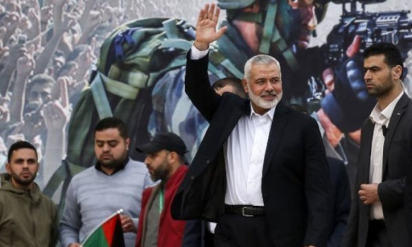 Hamas siyasi lideri İsmail Heniye Mısır'da