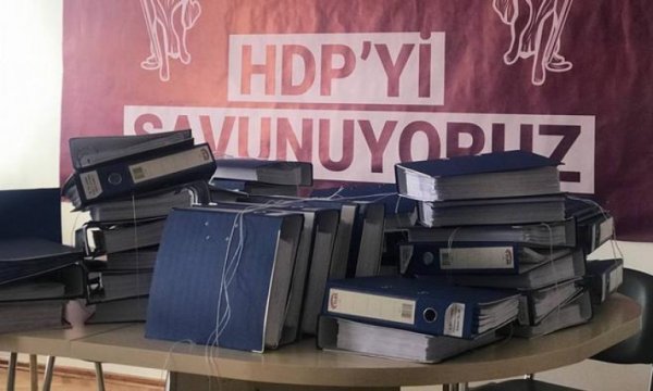 Kapatma davasının iddianamesi HDP'ye iletildi