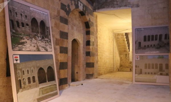 Suriye'de dünyanın en eski çarşısının onarımı için geniş kapsamlı proje başlatılıyor