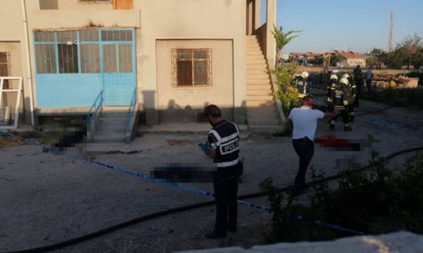 Konya'da bir eve silahlı saldırı: 7 ölü