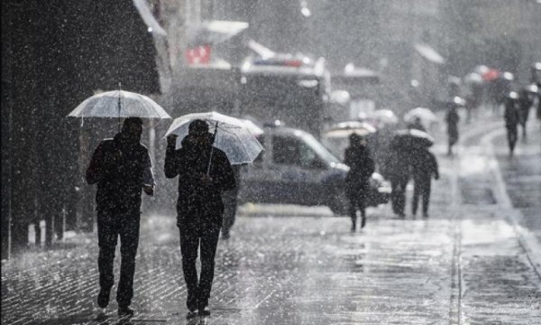 İstanbul için uyarı yapıldı: Gece kuvvetli sağanak bekleniyor